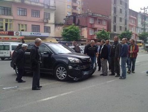 G�rele'de trafik kazas�